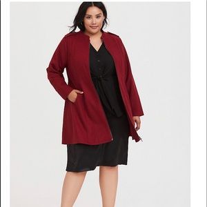 Torrid wool blend coat size 2